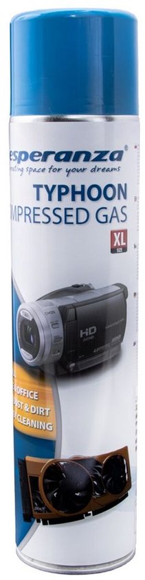 Aérosol de plumeau à air comprimé à air comprimé Esperanza 600ML