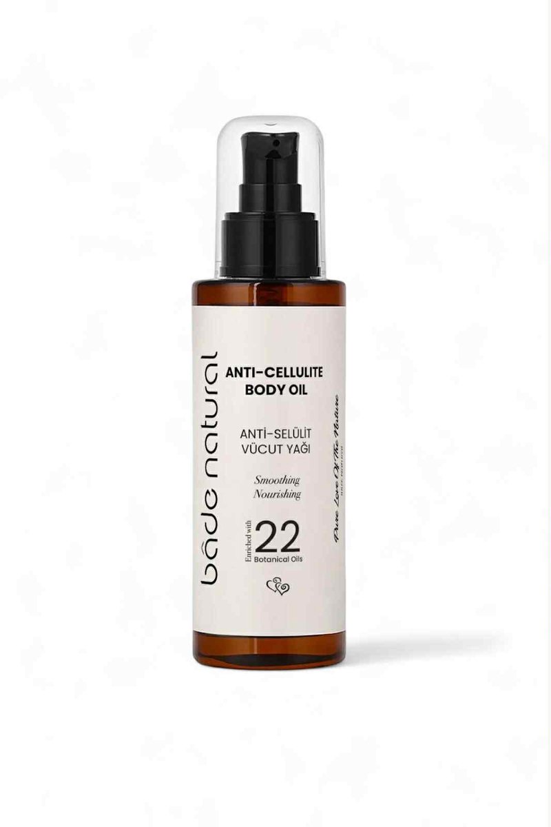 Bade Natural Body Oil met 22 Botanische Oliën – 100% Natuurlijk & Vegan – Voedende en Gladmakende Lichaamsolie – 100 ml