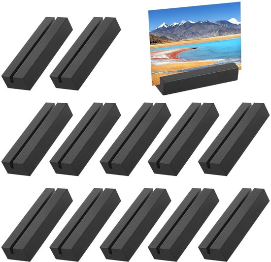 Plakkaarthouder, 20 stuks, tafelnummerhouder, fotohouder, mini-kaarthouder, metaal, memo-clip, voor bruiloften, restaurants, verjaardagen, feestjes ( hart