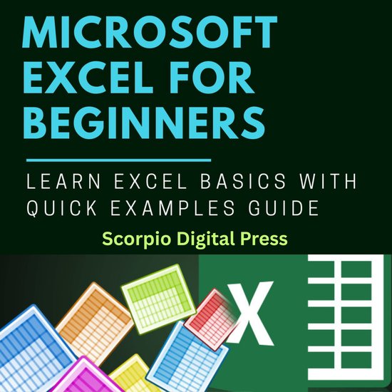 Microsoft EXCEL For Beginners - cover