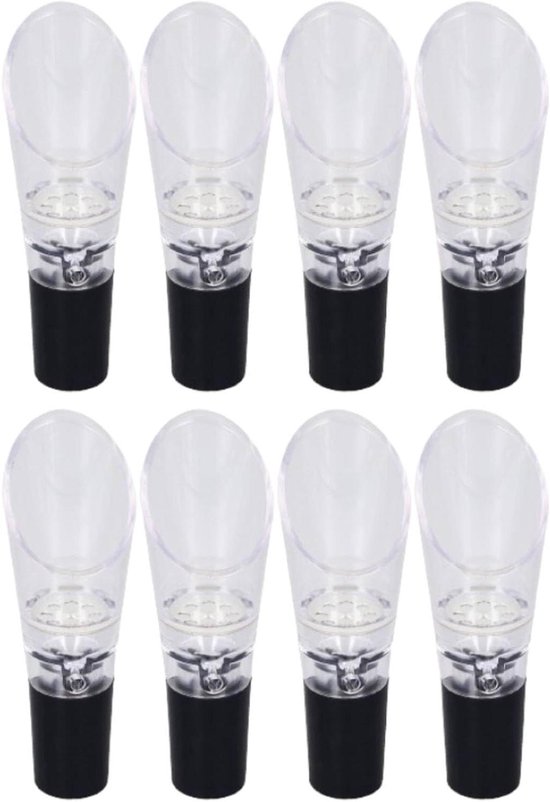 Decanteertuit met beluchter-wijnbeluchter, druppelvrije wijn, karaf flessenschenker, wijnkaraf decanteerder, rode wijn, Aerator set, snel groeiende wijnbeluchter met massieve standaard