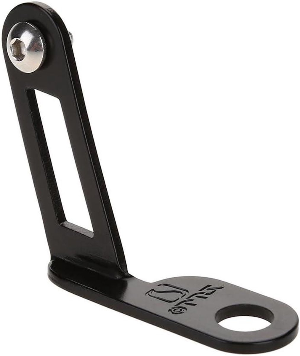 JGS Premium - Fietskentekenplaathouder van duurzame aluminiumlegering voor fietsen - Zwart - Fietsaccessoires