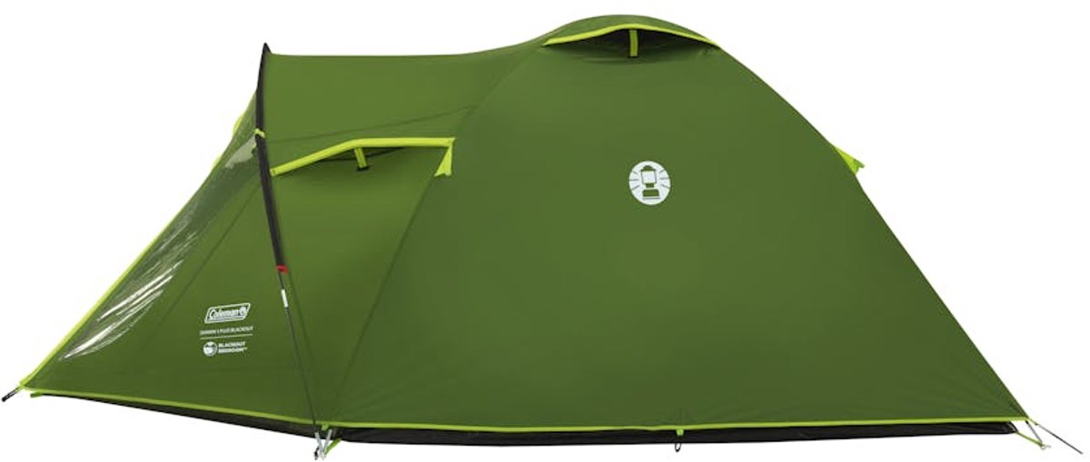 Coleman Darwin 3 Plus Blackout kampeertent – 3 persoons tent – verduisterend – water- en windbestendig - groen – foto 3