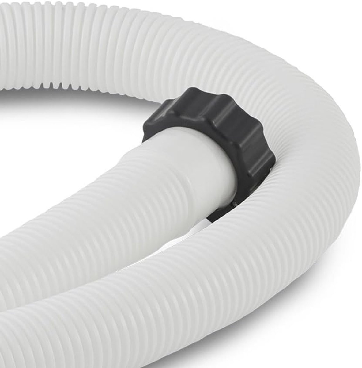 Vervangende slang - geschikt voor Intex 29060E zwembadfilter - Diameter 38 mm - Met moeren - Lengte: 150 cm