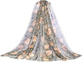 Sjaal - kunst - Pimpernel en Thyme - Groen - William Morris - 100% pure zijde - 180x52 cm