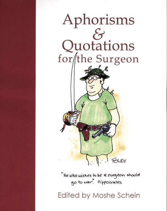 Aphorisms & Quotations for the Surgeon - cover