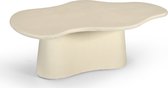 Salontafel Organisch 120cm - Beige Beton - Jessie - Giga Meubel