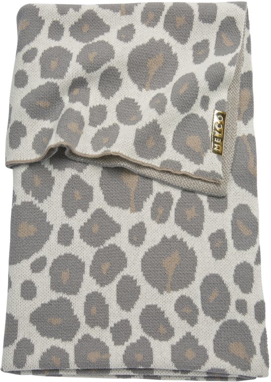 Meyco Ledikantdeken Panter - Neutral - 100x150 cm