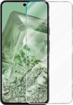 Cadorabo Screenprotector geschikt voor Google Pixel 8 - Pantser film Beschermende film in KRISTALHELDER Geharde (Tempered) display beschermglas in 9H hardheid met 3D Touch
