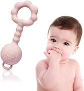 Babyspeelgoed, rammelaartje, bijtspeeltje, motoriekspeelgoed, voor baby's vanaf 0-9 maanden