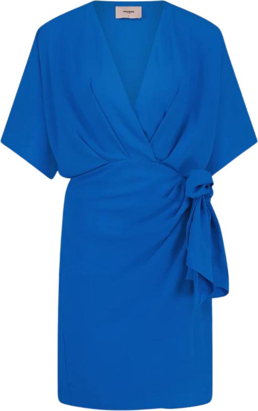 Freebird Kolette Ss Dames Jurk Blauw Maat XS bol