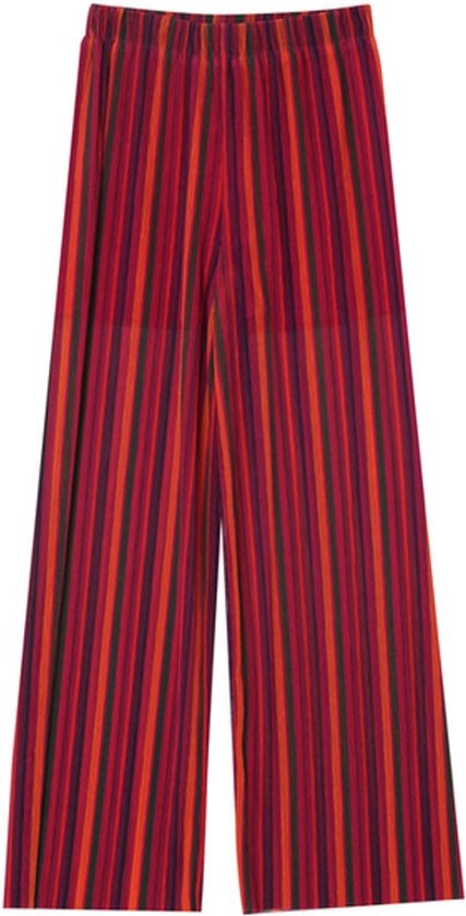 Pantalon rayé multicolore rouge Milly - Grace & Mila