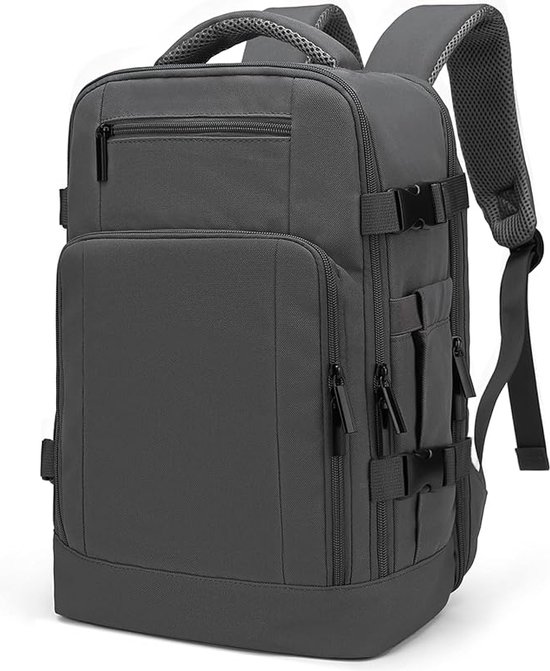 Ryanair Rugzak, 40 x 20 x 25 cm, handbagage 40 x 20 x 25 cm, voor Ryanair, air-reisrugzak, handbagage voor meerdere luchtvaartmaatschappijen met laadgat en diefstalvak