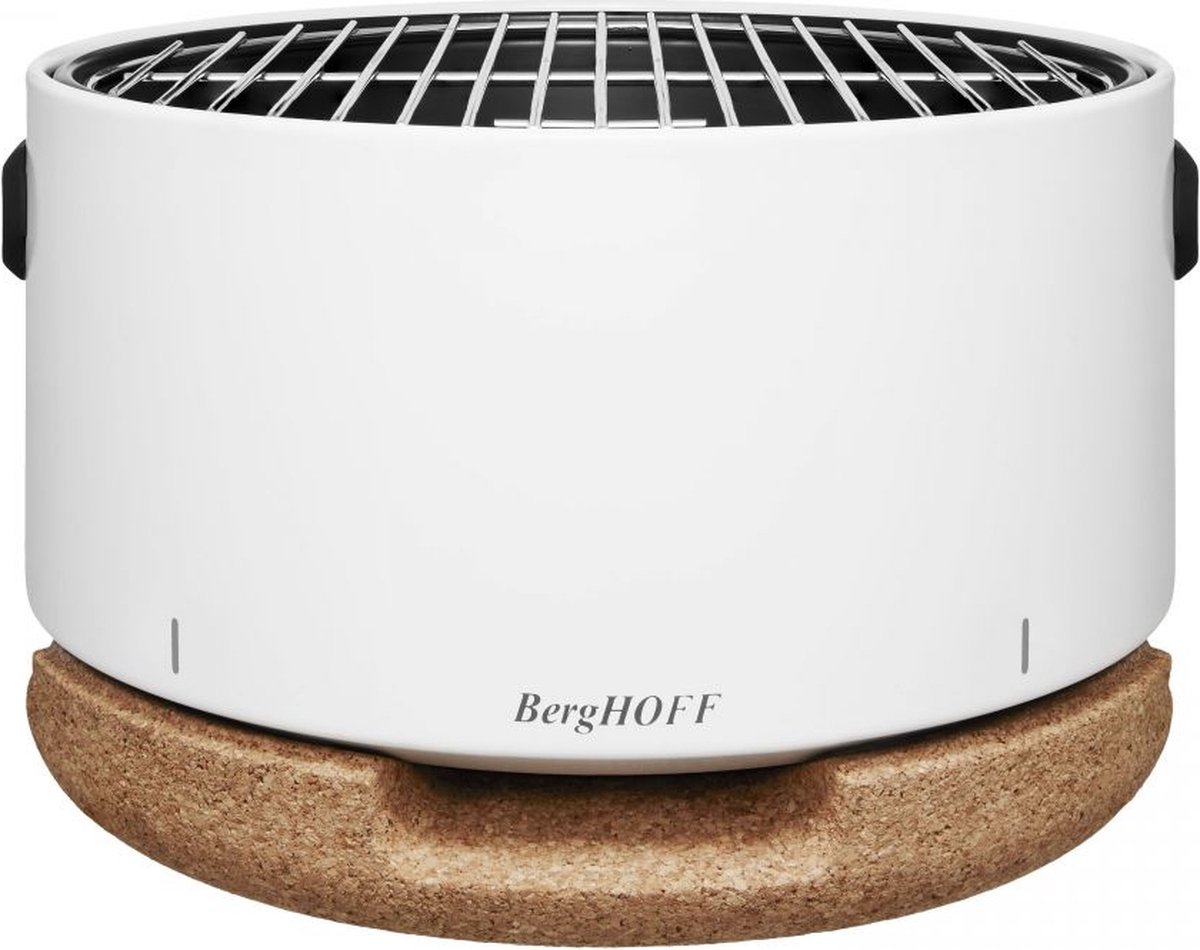 Bol.com LEO Tafel BBQ wit - Wit - aanbieding