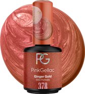 Pink Gellac Gouden Gellak Nagellak - Gelnagellak - Gelnagels Producten - Gel Nails - 378 Ginger Gold