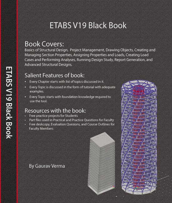 ETABS V19 Black Book - cover