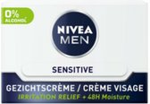 Nivea Men Sensitive Creme - 3 x 50 ml - Voordeelverpakking