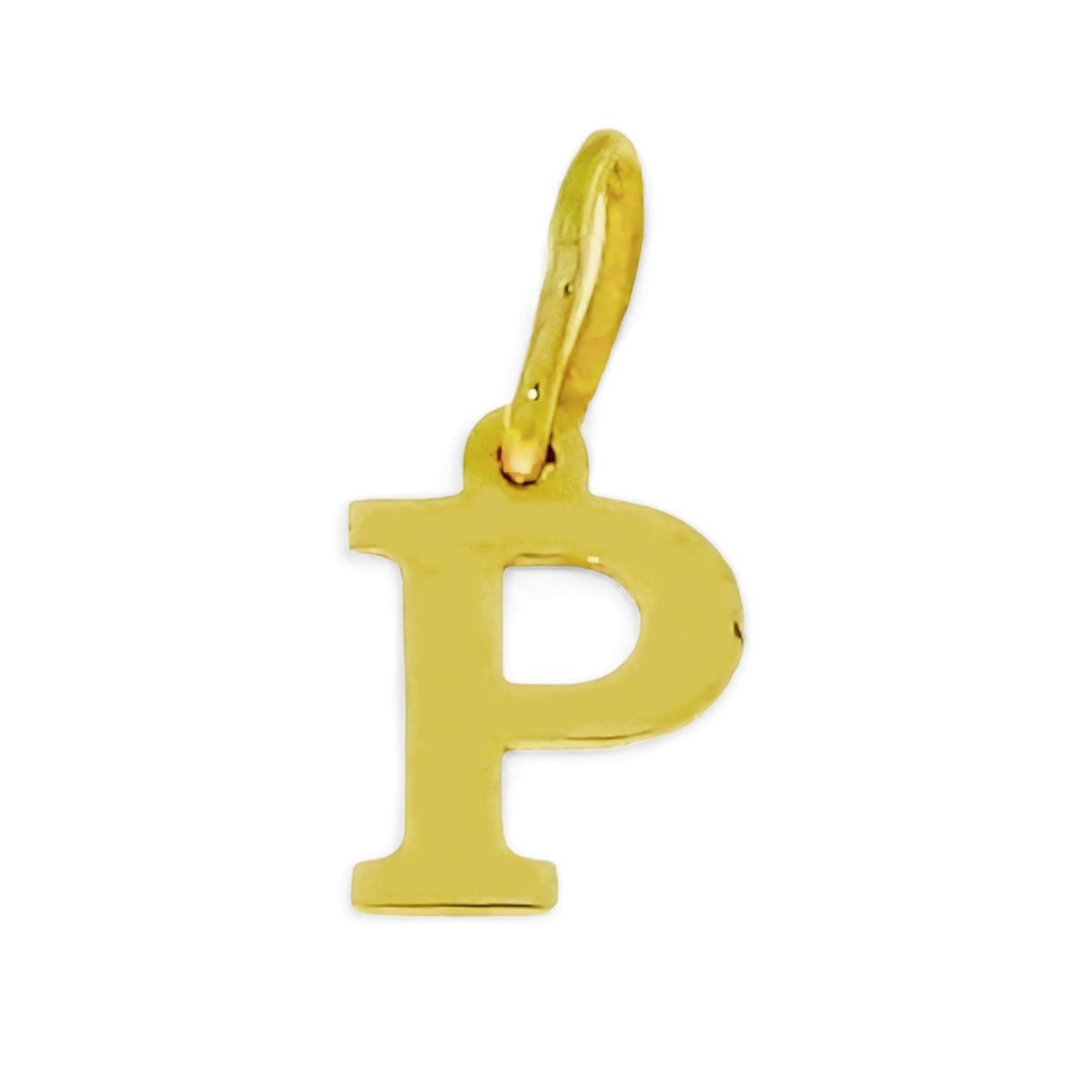 Goud Hanger Letter P 14 karaats