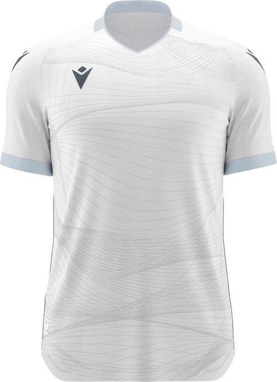 Macron Wyvern Eco Shirt Korte Mouw Heren - Wit / Zwart | Maat: 3XL