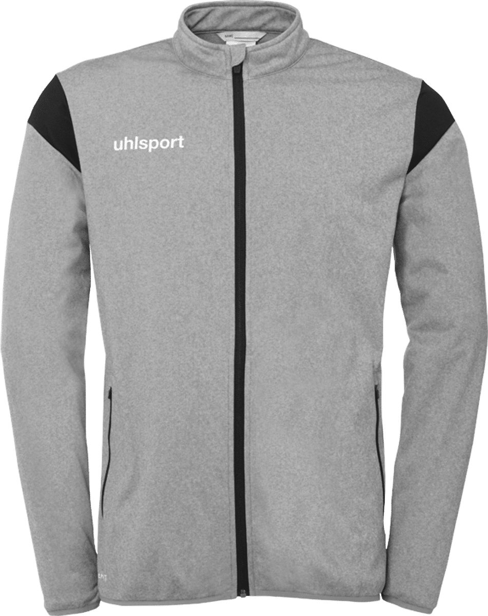Uhlsport Squad 27 Polyestervest Kinderen - Donkergrijs Gemeleerd / Zwart | Maat: 116