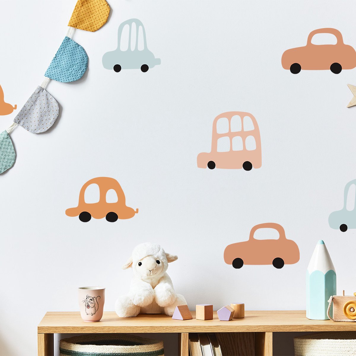 Muursticker - Cars Cars