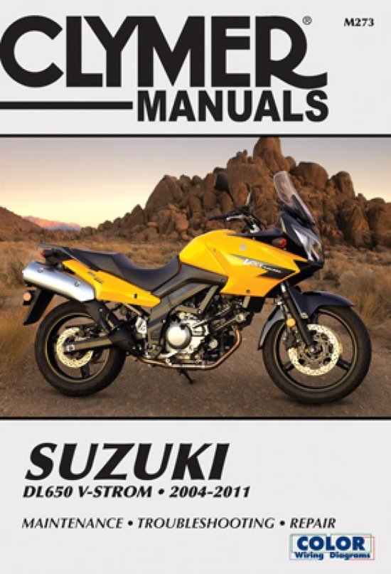 Clymer Manuals Suzuki DL650 V-STROM 2004-2011 - cover