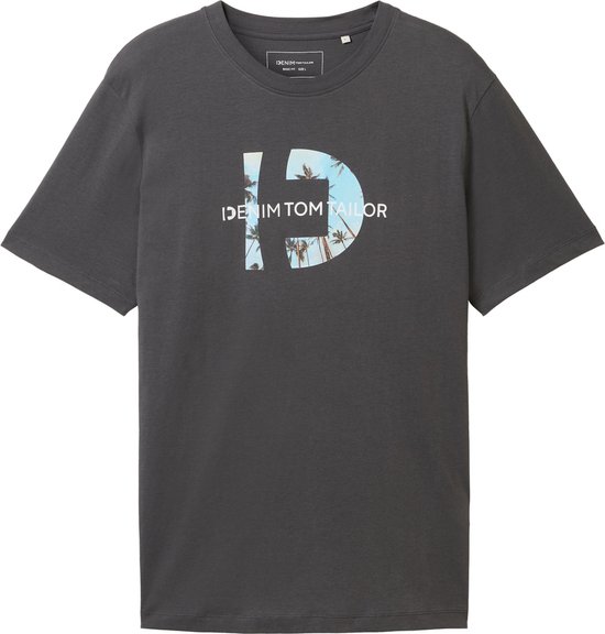 Tom Tailor T-shirt T Shirt Met Fotoprint 1042065xx12 10899 Mannen Maat - L