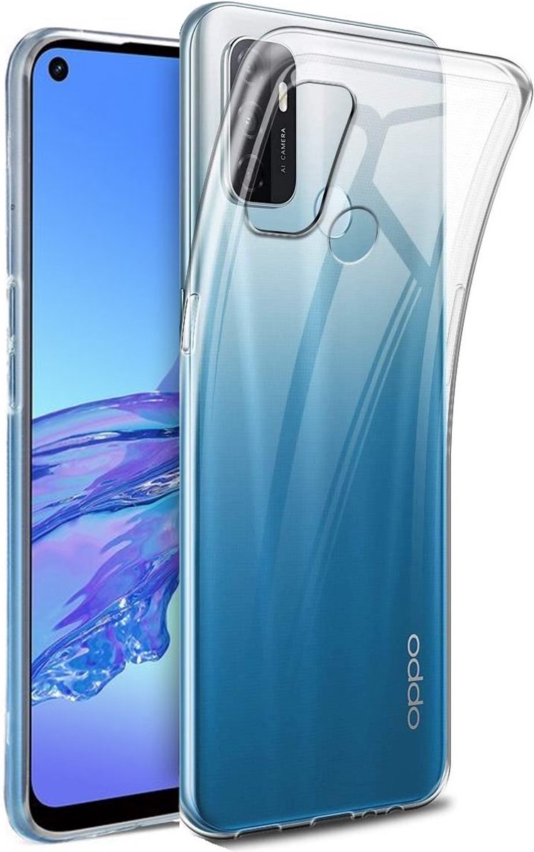 Hoesje voor Oppo A53 / A53S backcover Shockproof siliconen Transparant