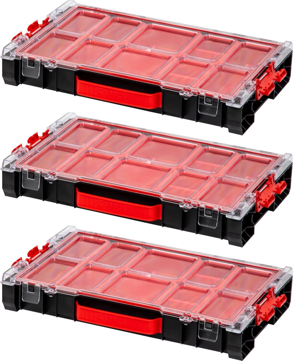 Qbrick System 3x PRO 100 Organiser 452 x 296 x 79 mm 5 l stapelbaar IP54