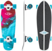 Osprey Emulsion 26" Cruiser Skateboard - Bleu/Rouge - Abec 9 Bearings - Explorez la ville avec style et vitesse