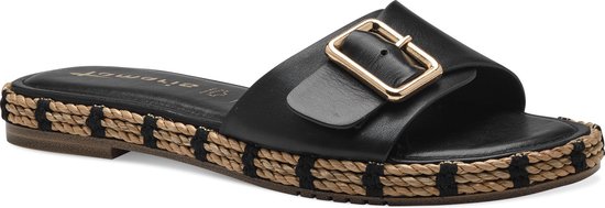 Tamaris slipper - Dames - Zwart - Maat 39