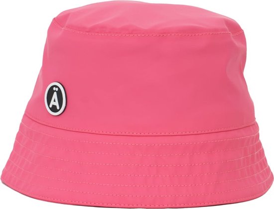 Roze (Hot Pink) regenhoed / buckethat Drëpsen van Tänta M