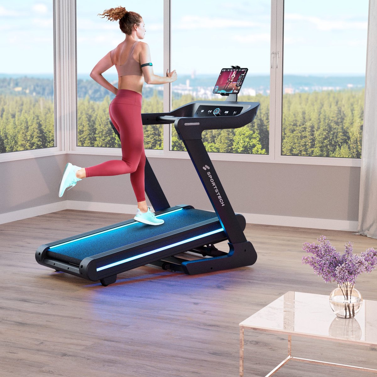 Sportstech STread Lite – Le Tapis De Course Pliable à La Maison Qui Déchire !