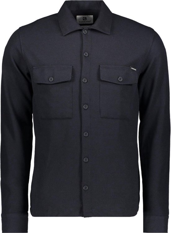 Gabbiano Overhemd Overshirt 424553 Navy Mannen