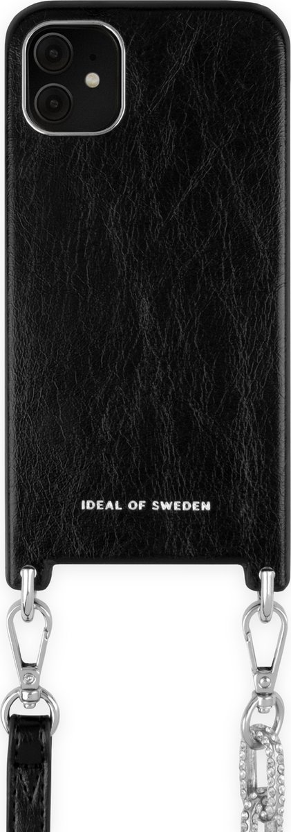 iDeal of Sweden Statement Necklace iPhone 11 / XR Platinum Black