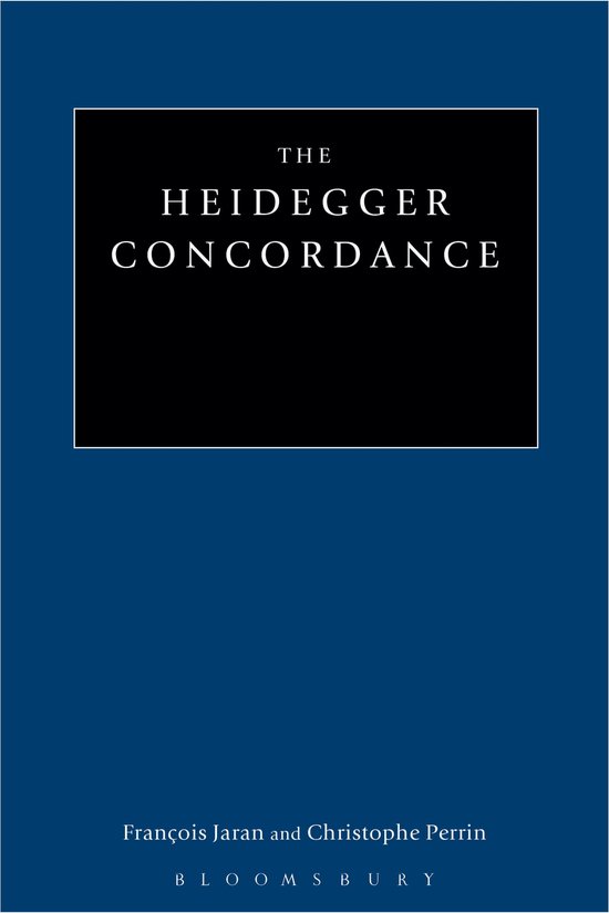 Heidegger Concordance - cover