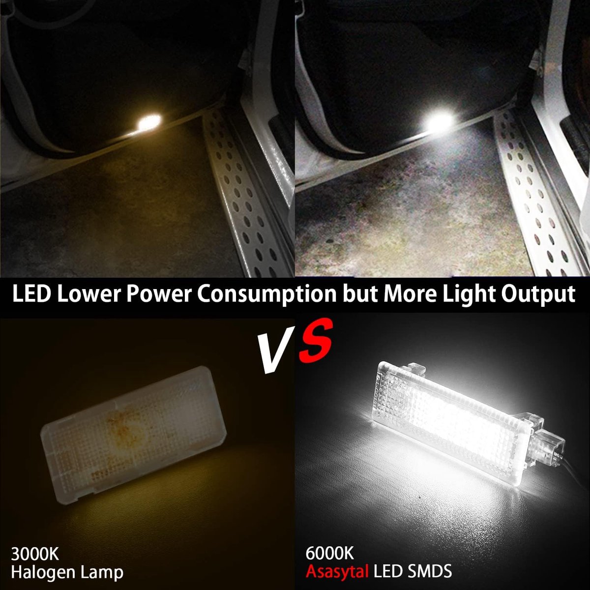 Logo LED deurprojector kit originele BMW inclusief 2 logo's BMW   ///M   63312468386, 63 31 2 468 386, 2468386, 63 31 2 468 386