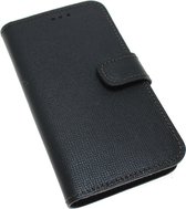 Made-NL hoesje geschikt voor iPhone 15 Zwart stug glad kalfs nappaleer