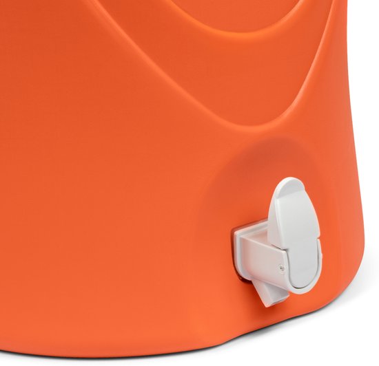 Pinnacle Platino 3 Gallon - Geïsoleerde Drankdispenser / Drankkoeler met kraantje - 12 Liter - Oranje van Pinnacle. — afbeelding 4