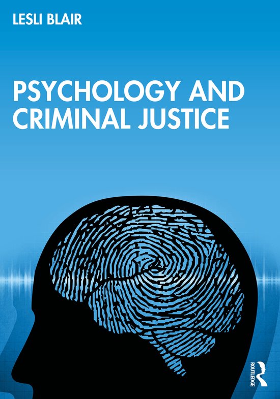 Psychology and Criminal Justice - cover