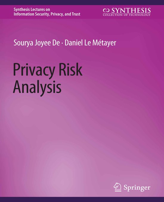 Synthesis Lectures on Information Security, Privacy, and Tru ... - cover