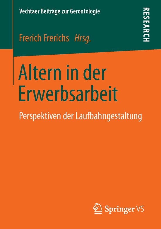Altern in der Erwerbsarbeit - cover