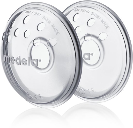 Medela Tepelvormers helpen je platte of ingetrokken tepels voor een voeding te vormen - 2 stuks