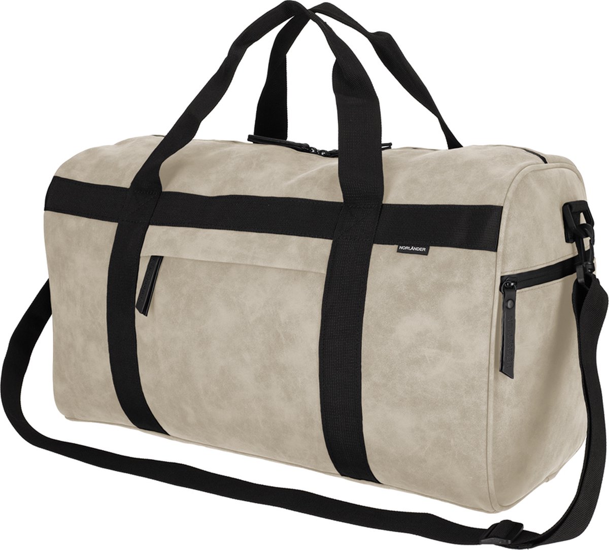Nubuck Sporttast Taupe | Norländer