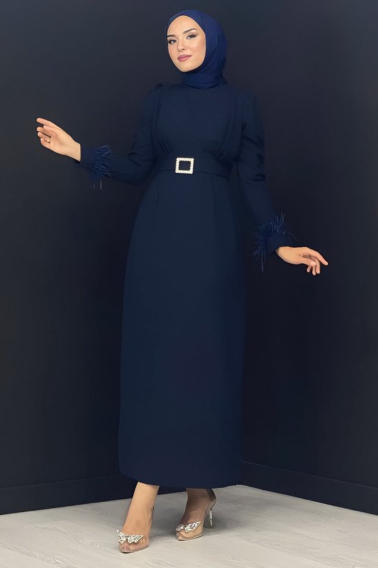 MODABOUT Lange jurk Abaya hijabjurk dames - NELB0007D4671LCV