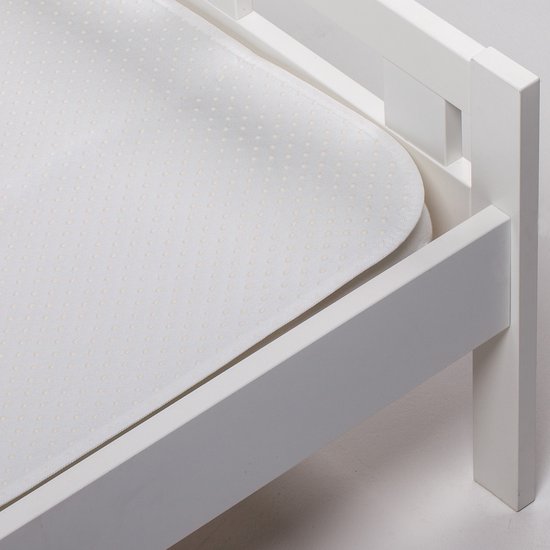 Meyco Molton Hoeslaken - 60x120 cm - Wit