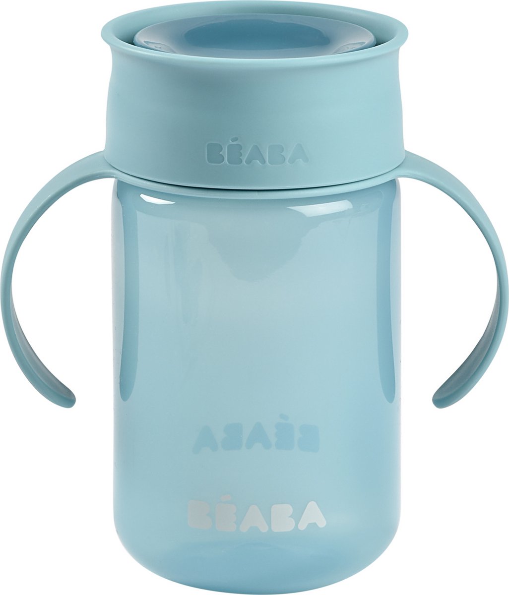 Goedkoopste Béaba - Leerbeker - Drinkbeker - 340ml - Blauw