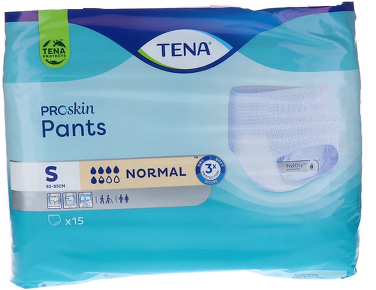 Goedkoopste TENA Proskin Pants Normal - Small- 2 x 15 stuks voordeelverpakking