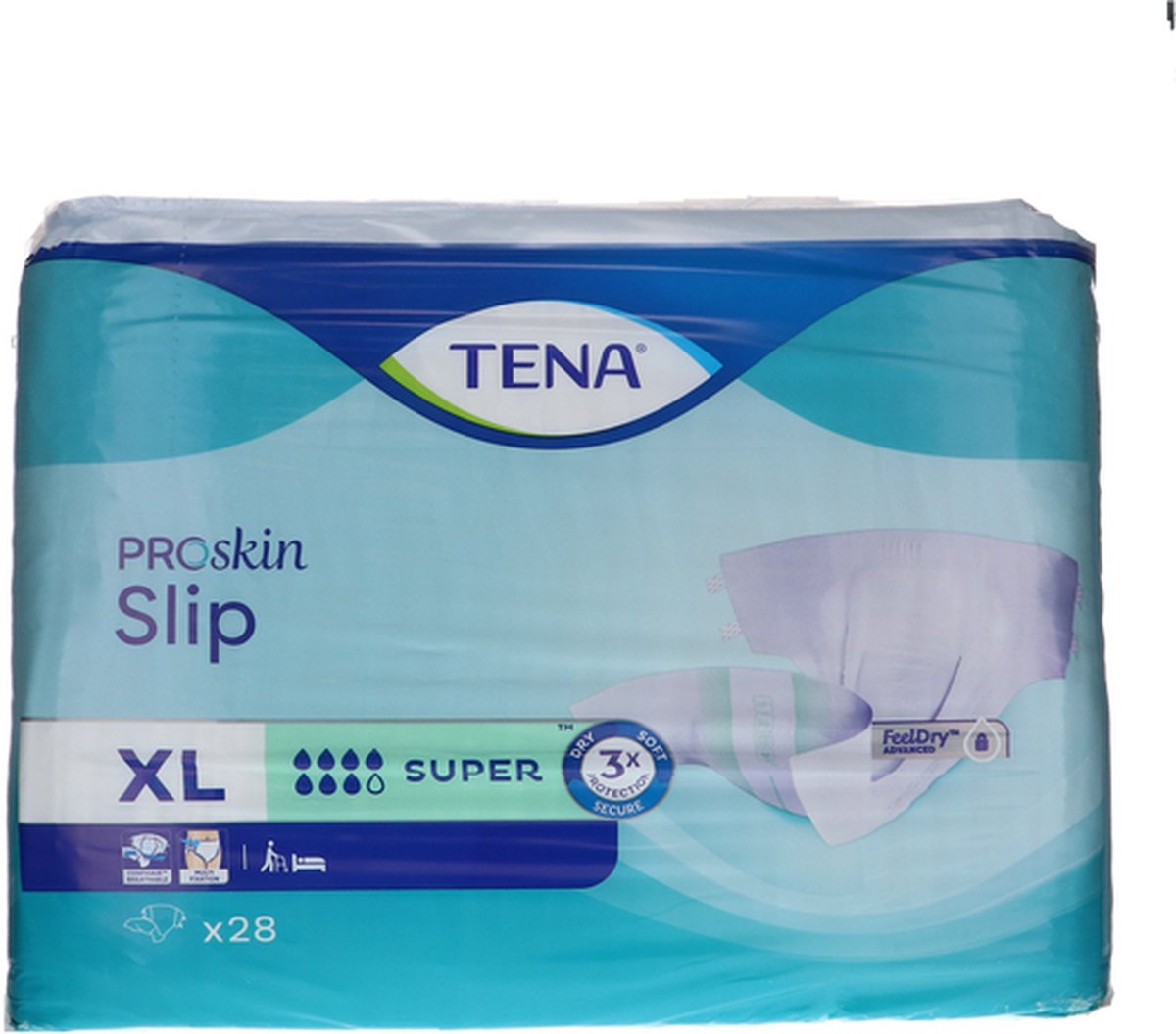 Goedkoopste TENA SLIP SUPER - XL- 2 x 28 stuks voordeelverpakking