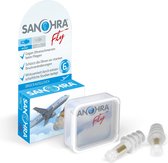 Oordopjes met gepatenteerd filter tegen oorpijn tijdens het vliegen - Sanohra Fly voor volwassenen